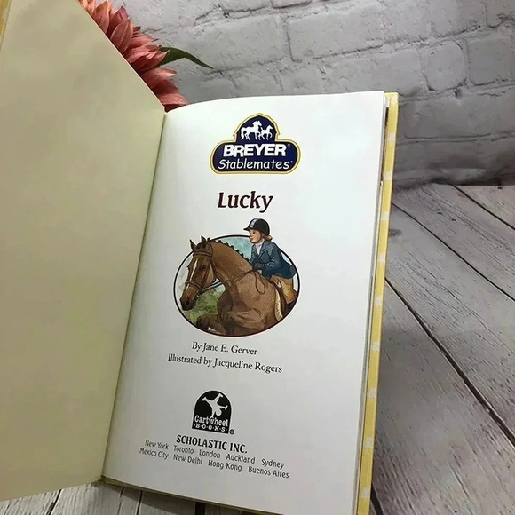 hardback childern's book Breyer stablemates Lucky 2007 - Picture 5 of 6